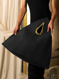 Artisanal Trigon Bag - Black