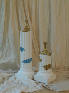 Gilded Candle Stick Holders - Set