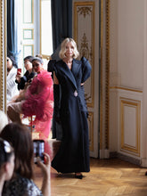 Load image into Gallery viewer, Couture : Robe Manteau - Noir