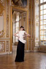 Load image into Gallery viewer, Couture : Draped Cloud Dress - Noir Blanc