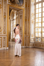 Load image into Gallery viewer, Couture : Fluid Sculptured Column Dress - Blanche Rouge