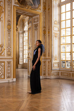 Load image into Gallery viewer, Couture : Drape Dress - Noir Azura