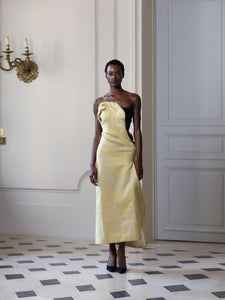 Couture : Sculptured Avola Drape Dress - Futura