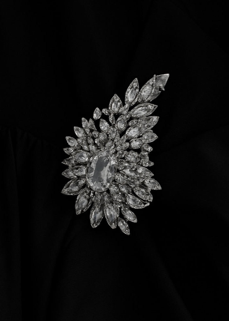 Couture : Waterdrop Brooch - Silver