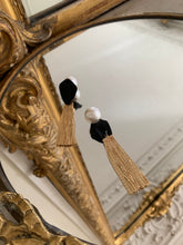 Load image into Gallery viewer, Tassa Earrings - Black/Gold