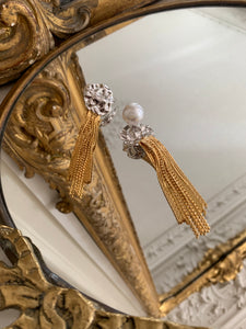 Soleia Earrings - White Gold/Gold