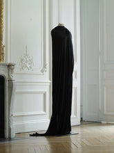 Load image into Gallery viewer, Couture : Fluid Oya Wave Dress - Black