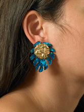 Load image into Gallery viewer, Boha Earrings - Azura/Gold