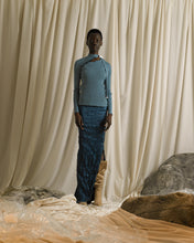 Load image into Gallery viewer, Eudaimonia Rib-knit Top - Ocean