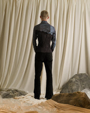 Load image into Gallery viewer, Techno-pleat Shirt - Interference Blue/Brown