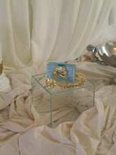 Load image into Gallery viewer, Artisanal Nuage Clutch - Ocean Pearl
