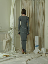 Load image into Gallery viewer, Zen-line Dress-Top - Greige