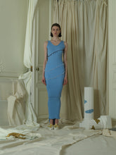 Load image into Gallery viewer, Sleeveless Zen-line Dress-Top - Chetwode