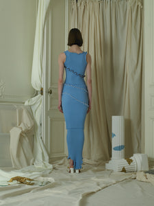 Sleeveless Zen-line Dress-Top - Chetwode