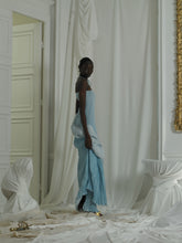Load image into Gallery viewer, Sculptured Techno-pleat Dress - Ocean