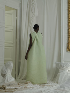Couture : Techno-pleat Neona Dress - Mint