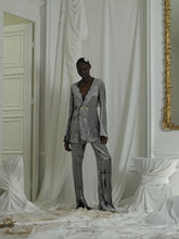 Load image into Gallery viewer, Crushed Velvet Eos Jacket - Argent