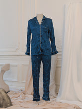 Load image into Gallery viewer, Satin Pyjama Set - Marine