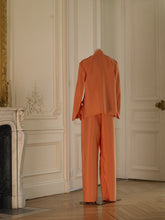 Load image into Gallery viewer, Couture : Tailored Silk Set - Cantaloupe