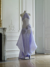 Load image into Gallery viewer, Couture : Techno-Pleat Eolian Dress - Parme