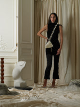 Load image into Gallery viewer, Rib-knit O-Cut Dress/Top - Black
