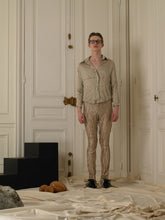 Load image into Gallery viewer, Crushed Elongated Trousers - Sand