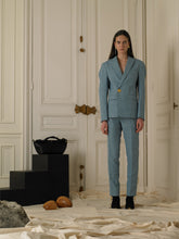 Load image into Gallery viewer, Couture : Tailored Linen Set - Ocean