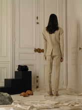 Load image into Gallery viewer, Couture : Tailored Linen Set - Sand