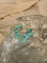Load image into Gallery viewer, Calla Necklace - Turquoise / Gold