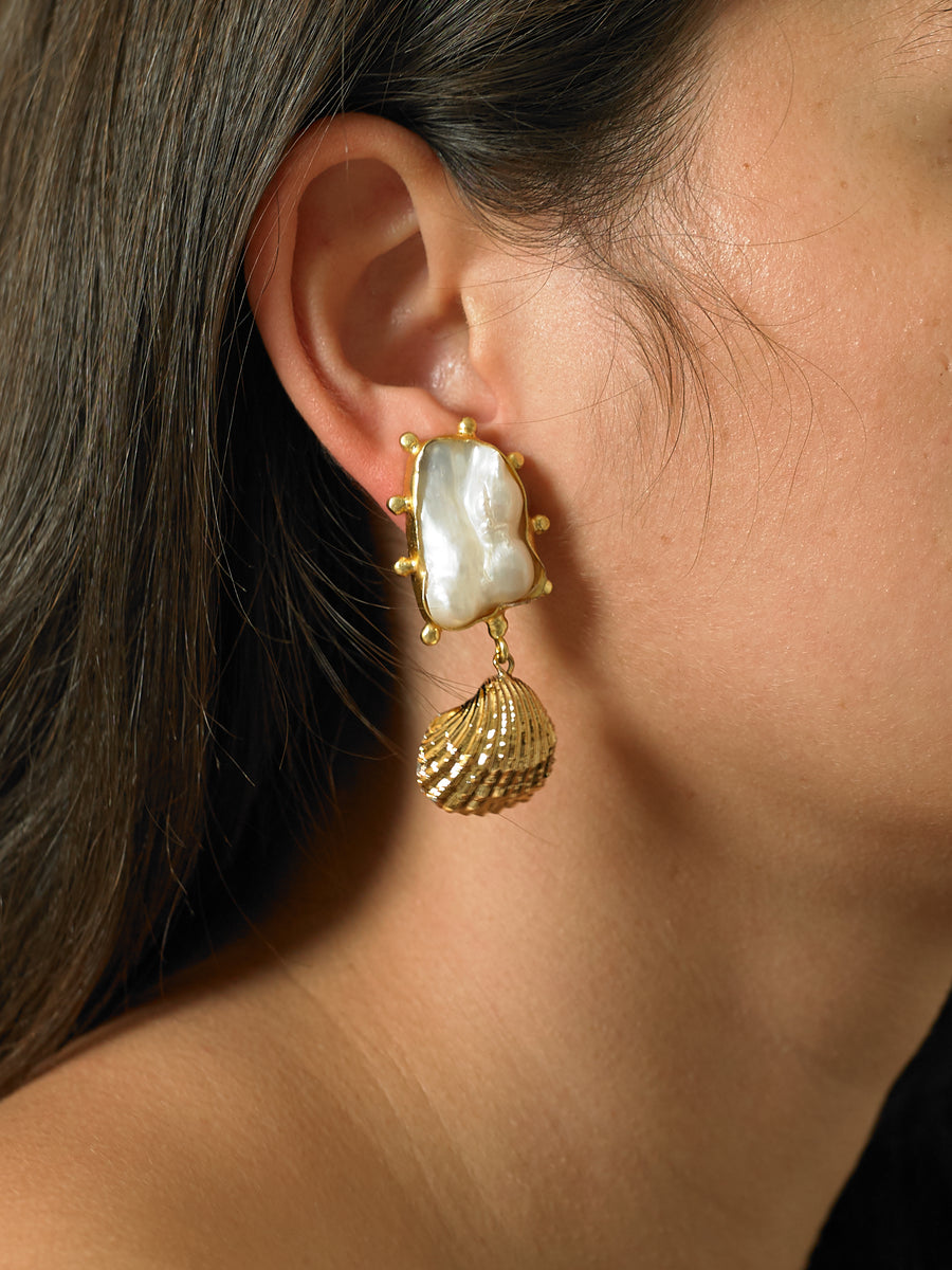 Ikata Earrings - Gold